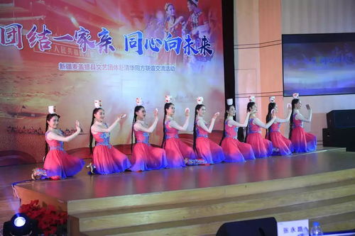新疆麥蓋提縣文藝團體與援建單位展開聯誼交流活動
